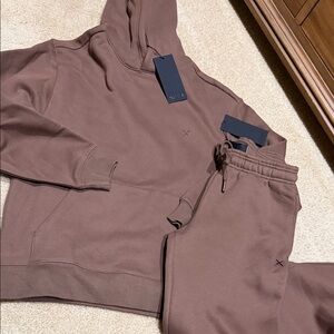 CUTS Clothing Brown Sweat Suit